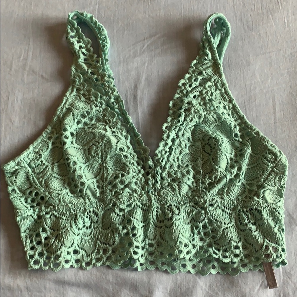 Aerie Flower Lace Bralette